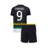Fotbalový Dres Sporting CP Gyokeres 9 Dětské Domácí 2024/25
